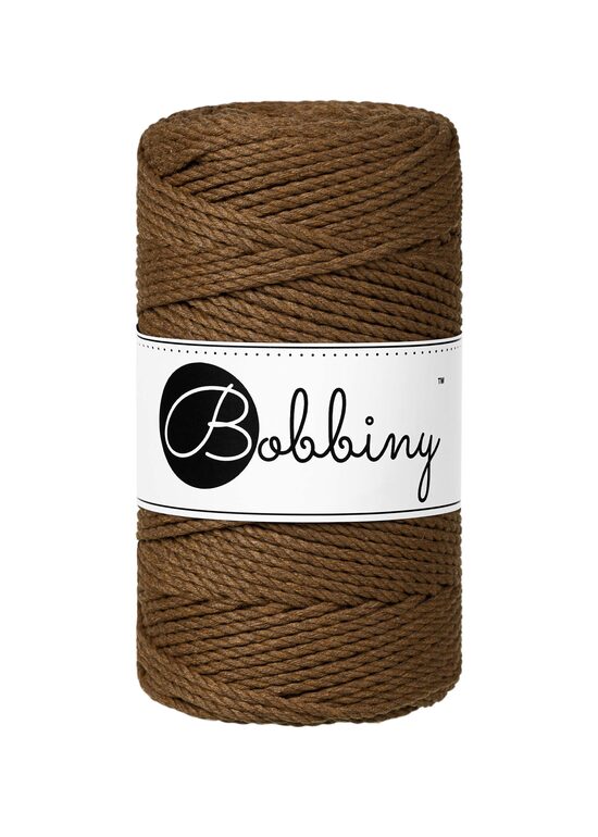 Macrame Rope 3PLY - Nut Brown